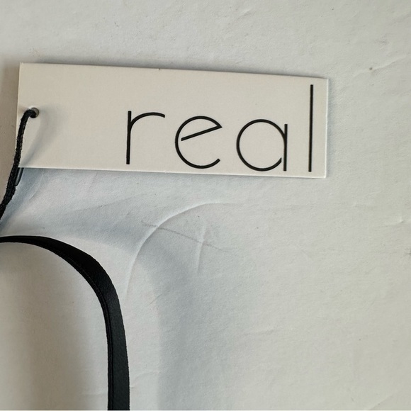 Real Under Wear Sz Medium Black Bodysuit NWT - Picture 2 of 3